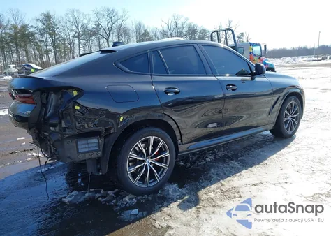 2022 BMW X6 xDrive40I z USA, uszkodzony, nr VIN 5UXCY6C03N9K74850